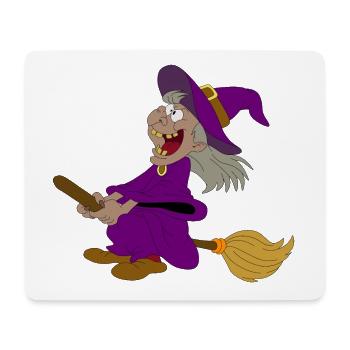 Witch - Mouse Pad (horizontal) - white - Front