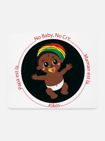Kiko Rasta - Mousepad (Querformat) - Weiß