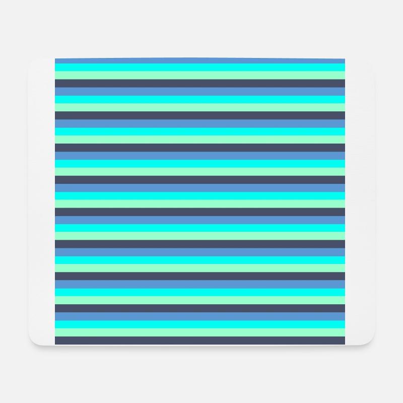 buntes Mauspad buntes Mousepad Geschenkidee - Mousepad (Querformat) - Weiß