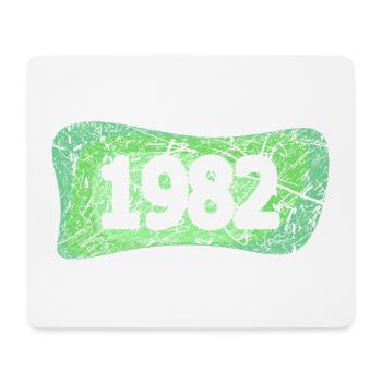 1982 - Mousepad (Querformat) - Weiß - Vorne