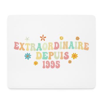 Extraordinaire Depuis 1995 Cadeau Femme Filles - Tapis de souris (format paysage) - blanc - Devant
