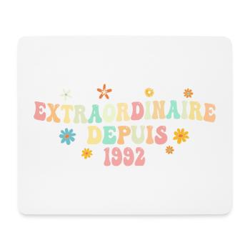 Extraordinaire Depuis 1992 Cadeau Femme Filles - Tapis de souris (format paysage) - blanc - Devant