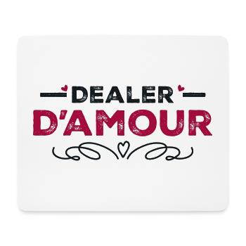 Love Dealer - The Valentine's Day Gift - Mouse Pad (horizontal) - white - Front