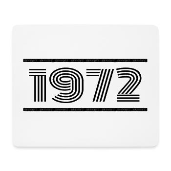 1972 Vintage 1972 53rd Anniversary 1972 Retro 1972 - Mouse Pad (horizontal) - white - Front