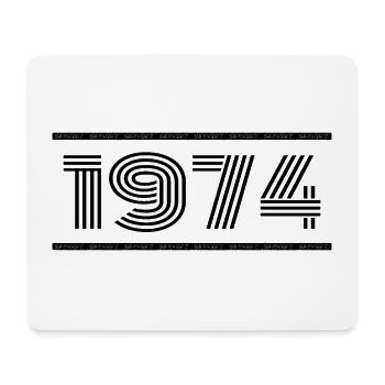 1974 Vintage 1974 51st Anniversary 1974 Retro 1974 - Mouse Pad (horizontal) - white - Front