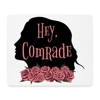 Rose Hathaway Citation « Hey, Camarade » Vampire Academy - Tapis de souris (format paysage) - blanc - Devant
