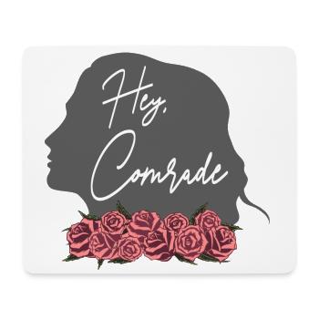 Rose Hathaway Citation « Hey, Camarade » Vampire Academy - Tapis de souris (format paysage) - blanc - Devant