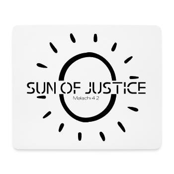 Sun of justice - Mal/4:2 - Mouse Pad (horizontal) - white - Front