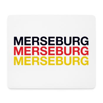 MERSEBURG - Mousepad (Querformat) - Weiß - Vorne