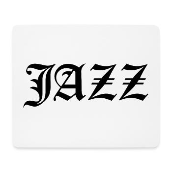 Jazz-Gothic-Logo-Logo T-Shirt - Mousepad (Querformat) - Weiß - Vorne
