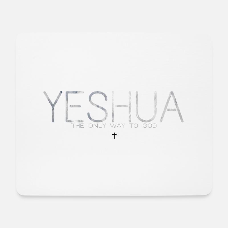 YESHUA vol.1 - Mouse Pad (horizontal) - white