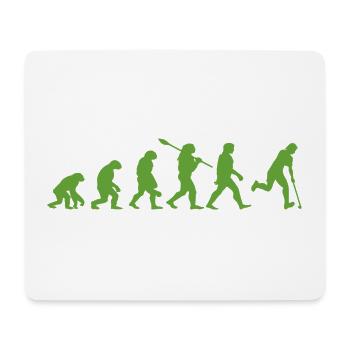Evolution Hockey - Mousepad (Querformat) - Weiß - Vorne