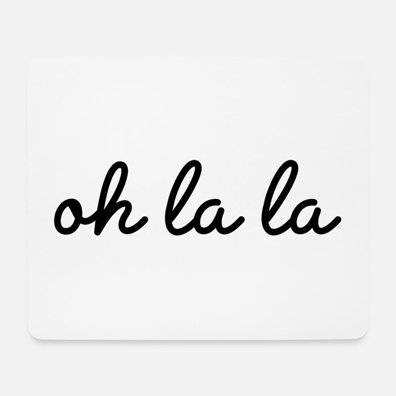 Oh dear - Mouse Pad (horizontal) - white
