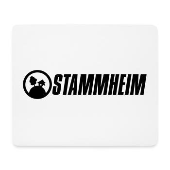 Stammheim Logo Classic - Mousepad (Querformat) - Weiß - Vorne