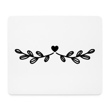 Flower - Flowers - Mouse Pad (horizontal) - white - Front