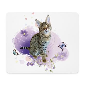 Tabby - Mousepad (Querformat) - Weiß - Vorne