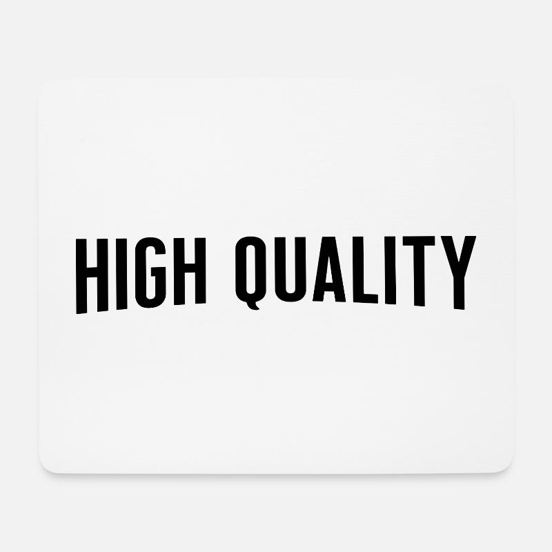 high quality - Mouse Pad (horizontal) - white