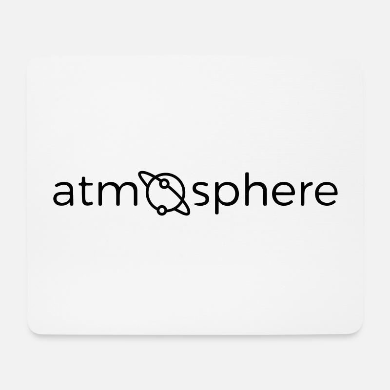 Atmosphere Saturn Space - Tapis de souris (format paysage) - blanc