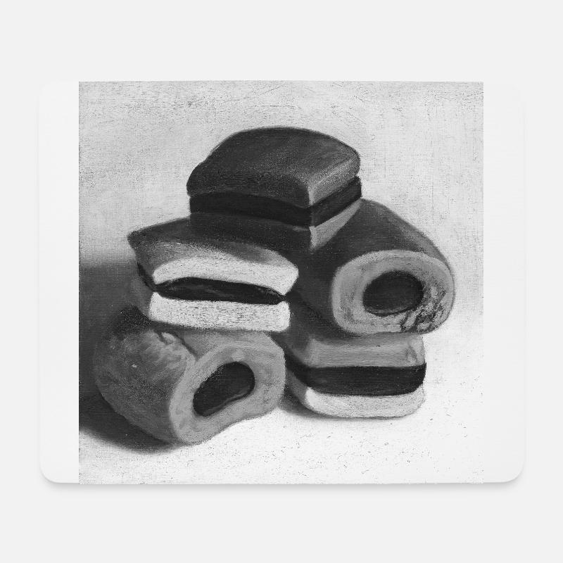 licorice - Mouse Pad (horizontal) - white