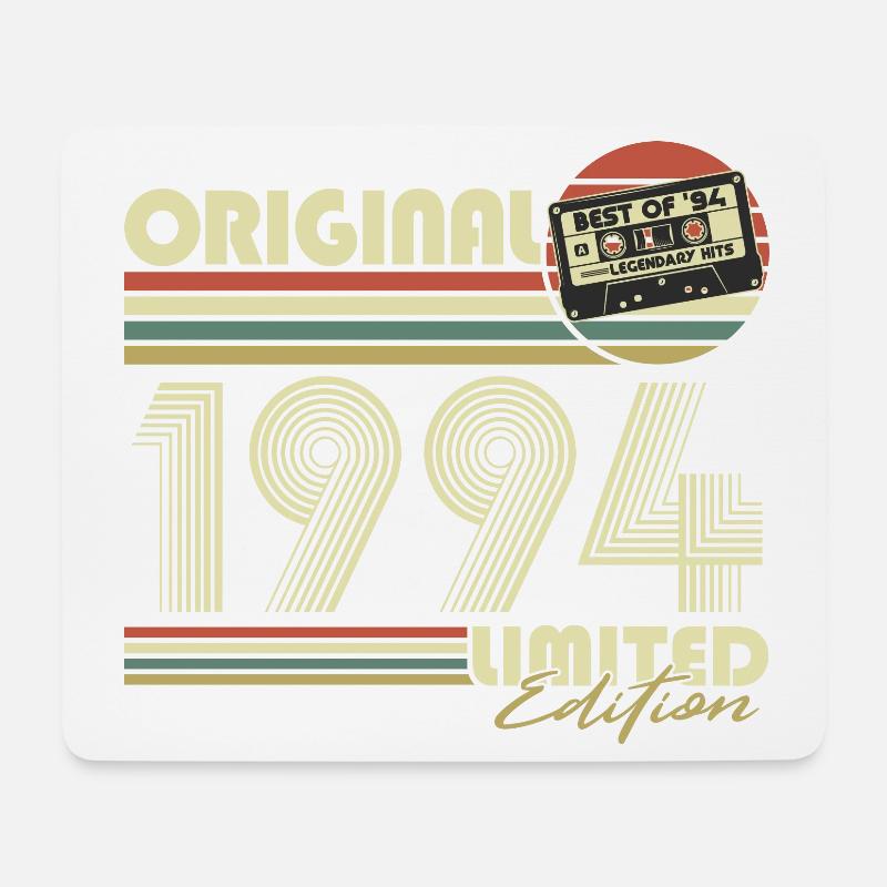 Original 1994 Jahrgang Geburtstag Vintage Retro - Mousepad (Querformat) - Weiß