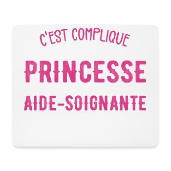 Prinzessin und Pflegerin - Mousepad (Querformat) - Weiß - Vorne