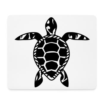 A sea turtle - Mouse Pad (horizontal) - white - Front