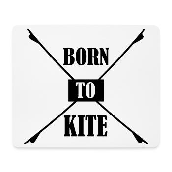 Kiteboard - Mousepad (Querformat) - Weiß - Vorne