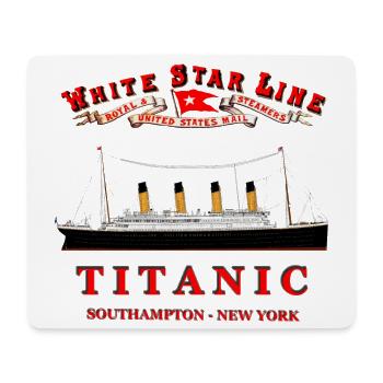 TITANIC CREATION Louis RUNEMBERG © Adagp - Tapis de souris (format paysage) - blanc - Devant