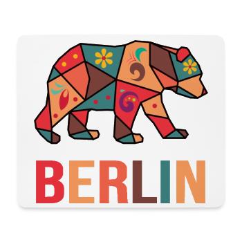 Hauptstad Berlin Great motif for Berliners - Mouse Pad (horizontal) - white - Front