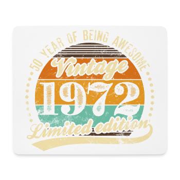 Vintage 1979 Limited Edition - Mousepad (Querformat) - Weiß - Vorne