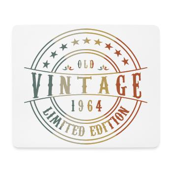 1964 Old Vintage - Mousepad (Querformat) - Weiß - Vorne