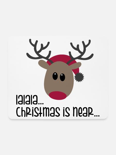 Lustige Geschenke zu Weihnachten - Mousepad (Querformat) - Weiß