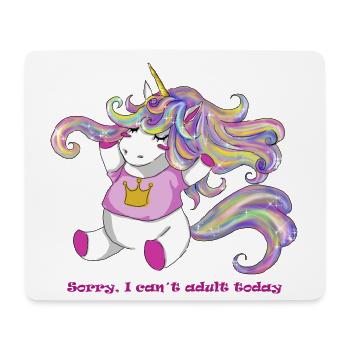 Unicorn - Mouse Pad (horizontal) - white - Front