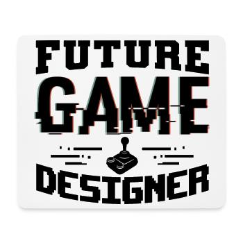 Game Designer - Mousepad (Querformat) - Weiß - Vorne