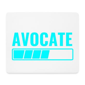 zukünftiger Anwalt - Mousepad (Querformat) - Weiß - Vorne