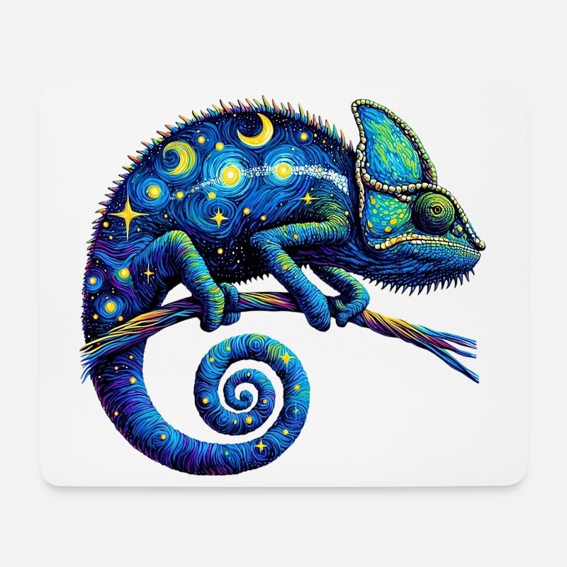 Chameleon - Mouse Pad (horizontal) - white