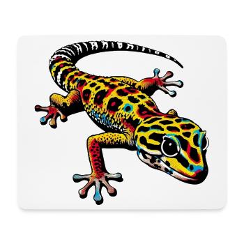 Gecko - Mouse Pad (horizontal) - white - Front