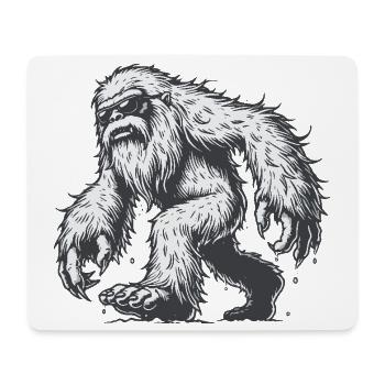 Yeti - Mousepad (Querformat) - Weiß - Vorne