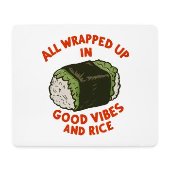 Wrapped Up in - Mouse Pad (horizontal) - white - Front