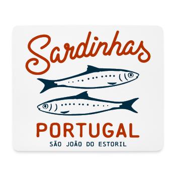 sardinen konserve sardinhas portugal - Mousepad (Querformat) - Weiß - Vorne