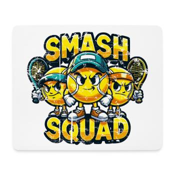 Sweat à capuche de tennis pour enfants Smash Squad Shirt - Tapis de souris (format paysage) - blanc - Devant