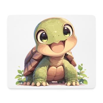 Tortues Tortue - Tapis de souris (format paysage) - blanc - Devant