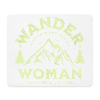 Wander Woman - Mousepad (Querformat) - Weiß - Vorne
