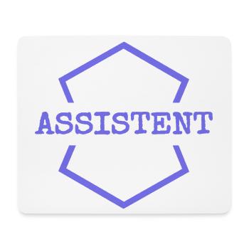 Arbeit Assistent - Mousepad (Querformat) - Weiß - Vorne