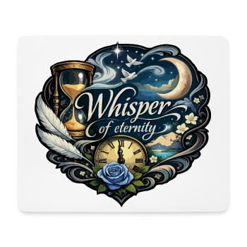 Flüstern der Ewigkeit - Mousepad (Querformat) - Weiß - Vorne