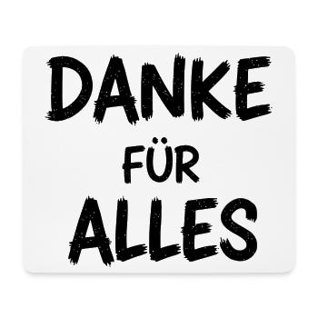 Vatertag Papa Männertag Muttertag Mutter Danke - Mousepad (Querformat) - Weiß - Vorne