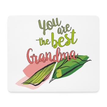 You're the best grandma - Mouse Pad (horizontal) - white - Front