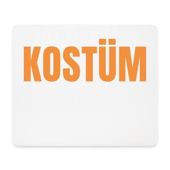 Das ist mein Kostüm Halloween Spruch Gruselig - Mousepad (Querformat) - Weiß - Vorne
