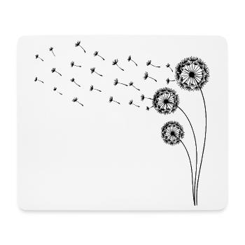 Dandelion Dandelion - Mouse Pad (horizontal) - white - Front