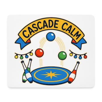 CASCADE CALM - Mouse Pad (horizontal) - white - Front